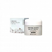 Крем для лица осветляющий с молочным протеином 3W Clinic CRYSTAL WHITE MILKY CREAM