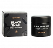 Крем для глаз c муцином черной улитки Ayoume Black Snail Prestige Eye Cream