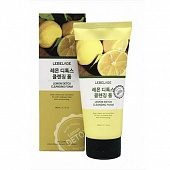Пенка для умывания с экстрактом лимона LEBELAGE LEMON BRIGHTNING CLEANSING FOAM