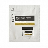Крем для лица пробник Coxir Intensive EGF Peptide Cream sample 