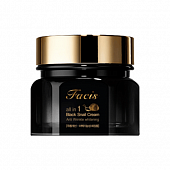 Крем для лица муцин улитки Jigott Facis All-In-One Black Snail Cream