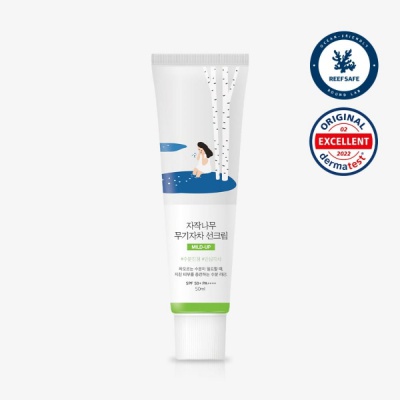 Санскрин с берёзовым соком Round Lab Birch Juice Mild-Up SunscreenSPF 50+ PA++++