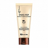 Пенка для умывания с экстрактом улитки Secret Skin SNAIL+EGF Perfect Foam Cleanser