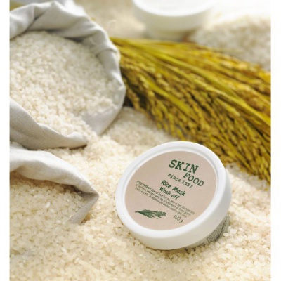 Рисовая очищающая маска Skinfood Rice Mask Wash Off