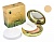 Пудра для лица с коэнзим Q10 и алоэ со сменным блоком Enough Coenzyme Q10 Aloe silky sun Twowaycake