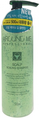 Шампунь-скраб для волос и кожи головы Welcos Around Me Scalp Scaling Shampoo Plus 