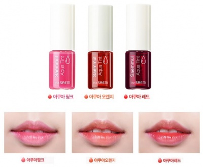 Тинт для губ питательный The Saem Saemmul Tint Aqua