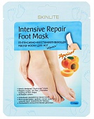Маска-носки для ног интенсивно-восстанавливающие "Абрикос" SKINLITE 1пара