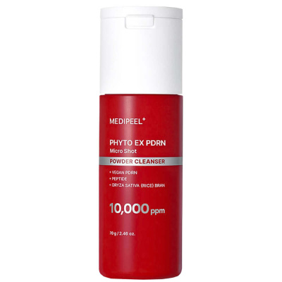Энзимная пудра с ПДРН и микроиглами MEDI-PEEL Phyto Ex PDRN Micro Shot Powder Cleanser, 70 гр