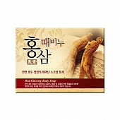 Мыло-скраб красный женьшень Mukunghwa Miso Red Ginseng Scrub Soap for pharmacy