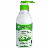 Лосьон для тела с экстрактом алоэ DEOPROCE FRESH MOISTURIZING ALOE BODY LOTION