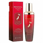 Тонер для лица питательный с экстрактом красного женьшеня 3W Clinic RED GINSENG NOURISHING TONER