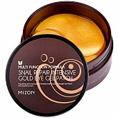 Патчи гидрогелевые для век с улиточным муцином Mizon Snail Repair Intensive Gold Eye Gel Patch