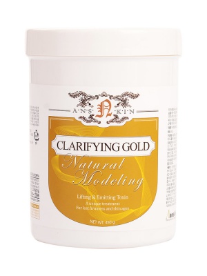 Маска альгинатная лифтинг-эффект Anskin Clarifying Gold Modeling Mask