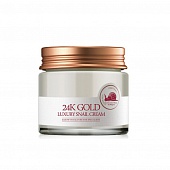 Крем для лица премиум с улиткой и 24К золотом Medi-Peel Luxury 24K Gold Snail Cream