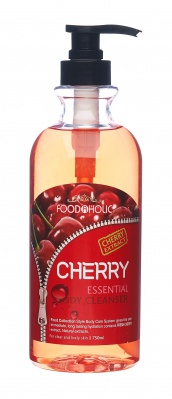 Гель для душа с экстрактом черешни FOODAHOLIC Essential Body Cleanser Cherry, 750мл