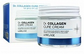 Крем для лица разглаживающий с коллагеном LEBELAGE Dr. COLLAGEN CURE CREAM