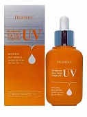 Сыворотка для лица солнцезащитная с гиалуроновой кислотой DEOPROCE HYALURON UV SUN VITAL AMPOULE SPF50+ PA++++,  50мл