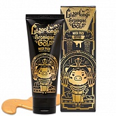 Маска-плёнка золотая Elizavecca Hell-Pore Longolongo Gronique Gold Mask Pack