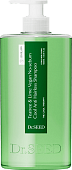 Шампунь для волос нормализующий Dr.SEED Teatree & Lime Vegan No-sebum Cool Anti-Hairloss Shampoo