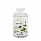 Вода очищающая для снятия макияжа 3W Clinic Tea Tree Clean-Up Cleansing Water