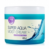 Крем для лица увлажняющий с гиалуроновой кислотой Welcos IOU Super Aqua Moist Cream