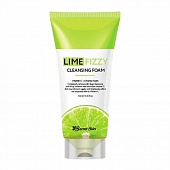 Пенка для умывания на основе экстракта лайма и газированной воды Secret Skin Lime Fizzy Cleansing Foam