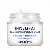 Крем для лица с морским коллагеном Aronyx Triple Effect Real Collagen Moisture Cream