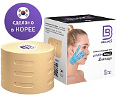 Кинезио тейп против отечности BBalance Lymph Face Silk Tape 5см*5м