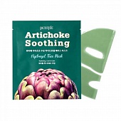 Маска гидрогелевая для лица с артишоком Petitfee Artichoke Soothing Hydrogel Face Mask