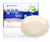 Мыло для лица и тела с коллагеном 3W Clinic Collagen Beauty Soap