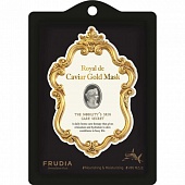 Маска тканевая для лица с экстрактом икры и золотом Frudia Royal De Caviar Gold Mask