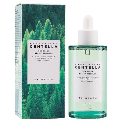 Сыворотка для проблемной кожи успокаивающая SKIN1004 Madagascar CENTELLA TEA-TRICA RELIEF AMPOULE, 100мл