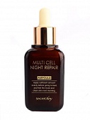 Сыворотка для лица ночная Secret Key Multi Cell Night Repair Ampoule																