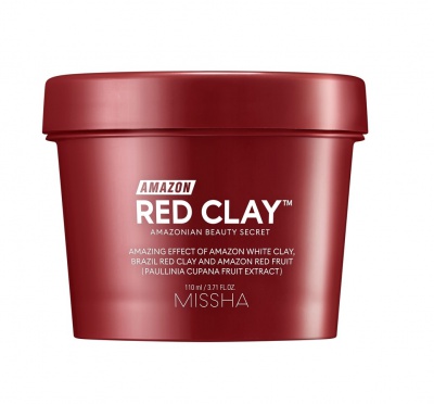 Маска для лица на основе красной глины MISSHA Amazon Red Clay™ Pore Mask