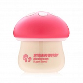 Скраб сахарный для лица с экстрактом клубники Tony Moly Magic Food Straberry Mushroom Sugar Scrub