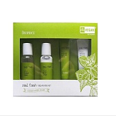 Набор для лица уходовый DEOPROCE REAL FRESH VEGAN MINI KIT