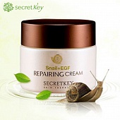 Крем для лица с муцином улитки Secret Key Snail Repairing Cream