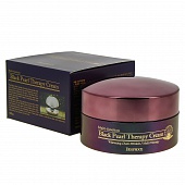 Крем для лица с черным жемчугом антивозрастной Deoproce BLACK PEARL THERAPY CREAM