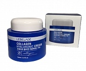 Крем для лица увлажняющий с гидролизованным коллагеном LEBELAGE COLLAGEN HYALURONIC CREAM