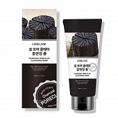 Пенка для умывания с бамбуковым углем LEBELAGE CHARCOAL PORE CLAY CLEANSING FOAM