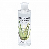 Тонер  для лица с экстрактом алоэ Secret Skin Aloe&Galactomyces Hydration Toner