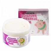 Крем увлажняющий с эффектом сияния Elizavecca Moisture Sparkle Cream