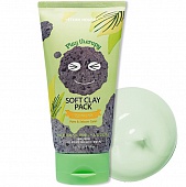 Маска с глиной для жирной кожи с расширенными порами Etude House Play Therapy Soft Clay Pack Pore Care